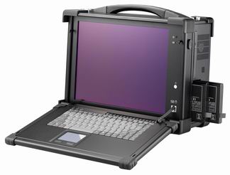 Rugged portable computer, portable workstation, portable server,  transportable, luggable